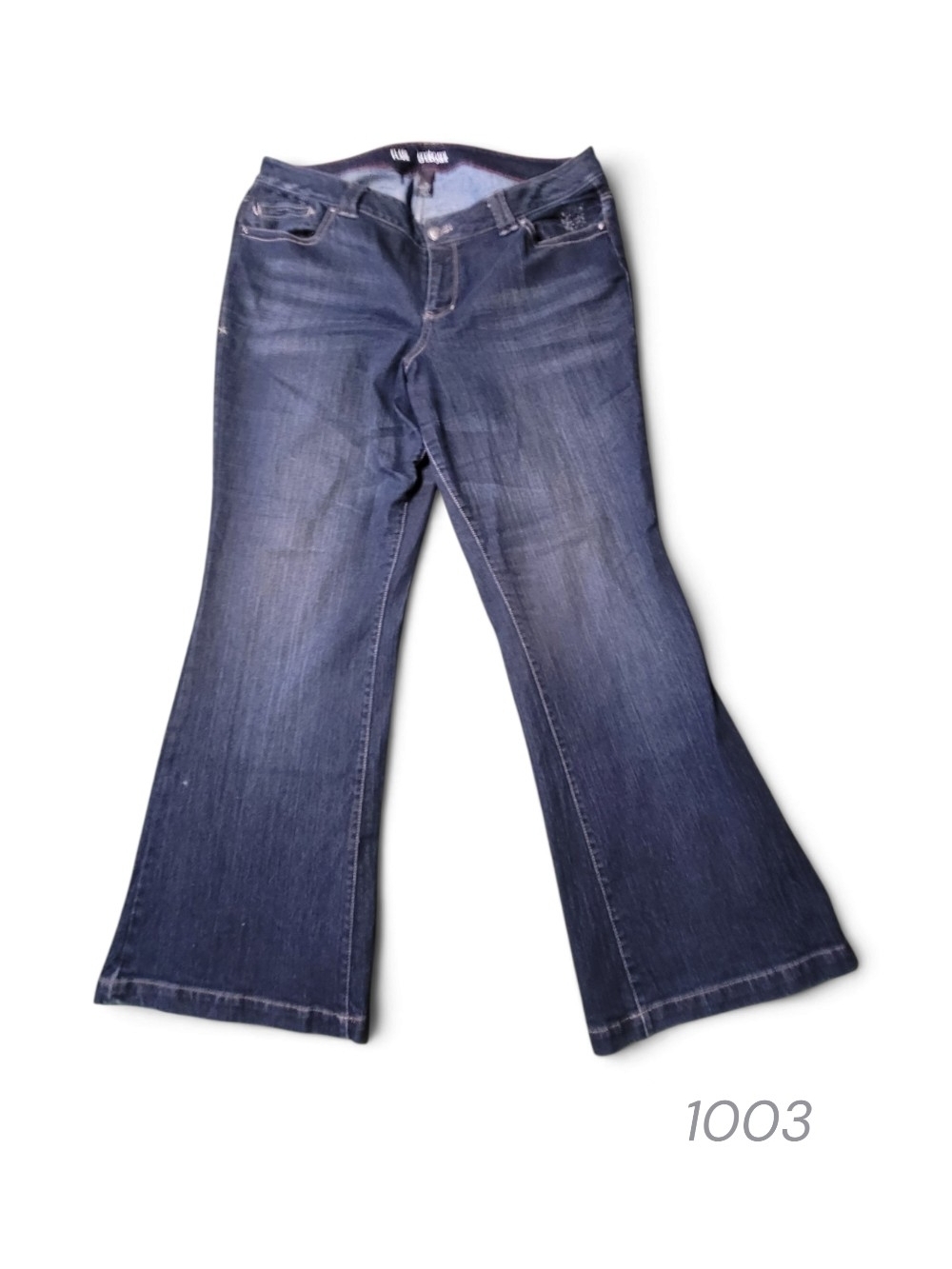 LANE BRYANT - Size 20 Dark Blue Women's Flare Jeans